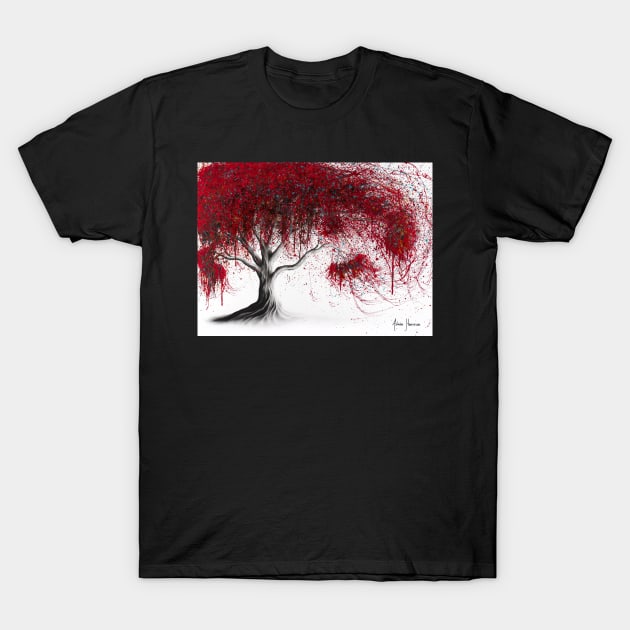 Scarlet Picnic Dream Tree T-Shirt by AshvinHarrison